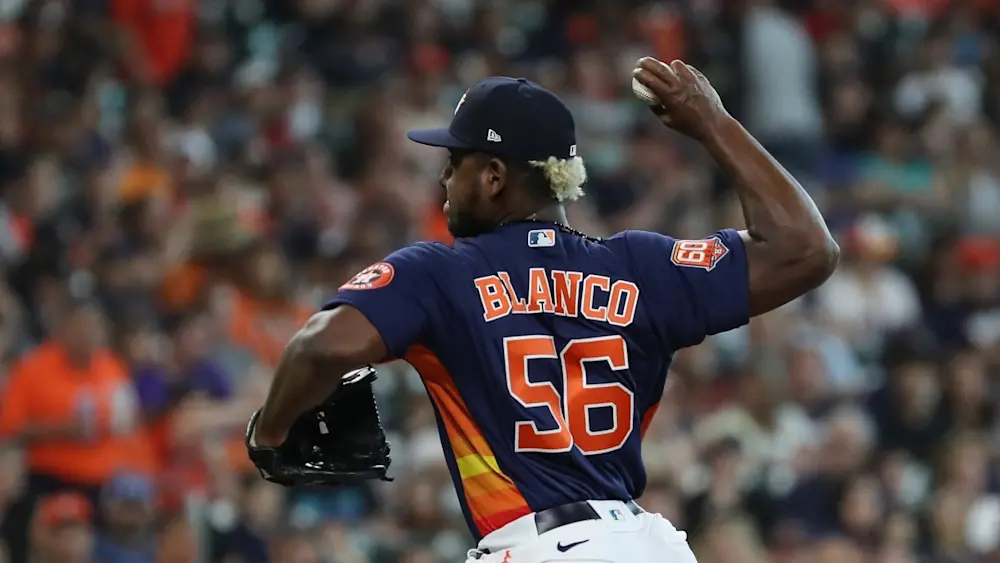 Astros Ronel Blanco Pitching