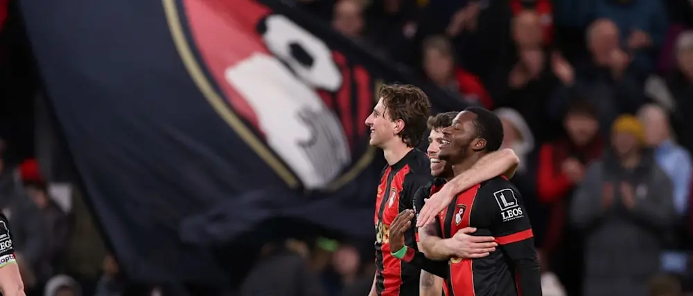 football 2025 england premier league bournemouth goal celebration