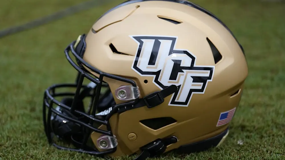 UCF Gold Football Helmet