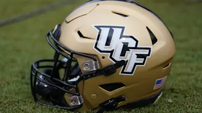 UCF Gold Football Helmet