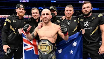 Alexander Volkanovski Belt