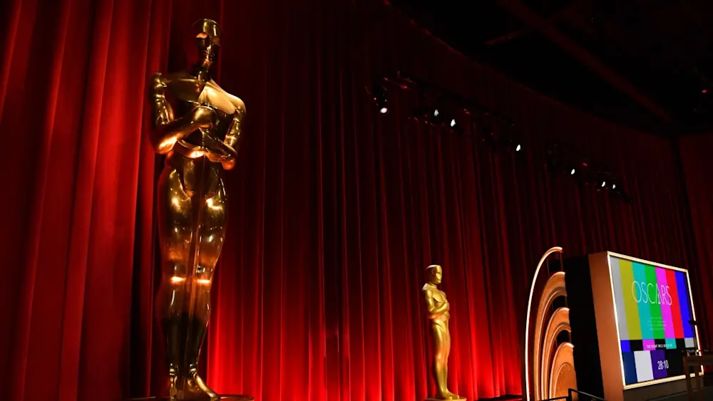 Oscars Trophy Curtain