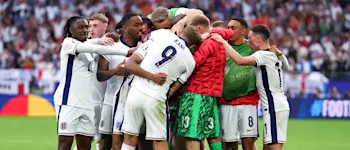 football international euro2024 england players goal celebration