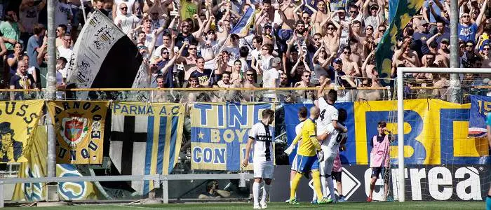 r football legapro parma celebrations