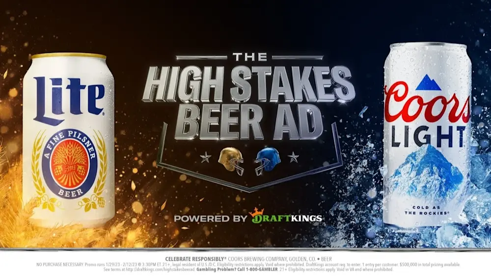 Coors High Stakes Beer Ad