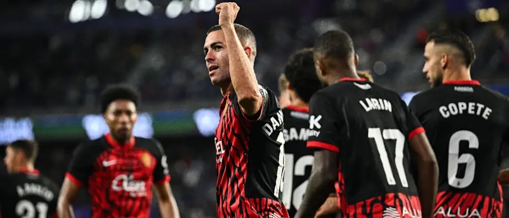 football 2024 liga ea sport mallorca goal celebration