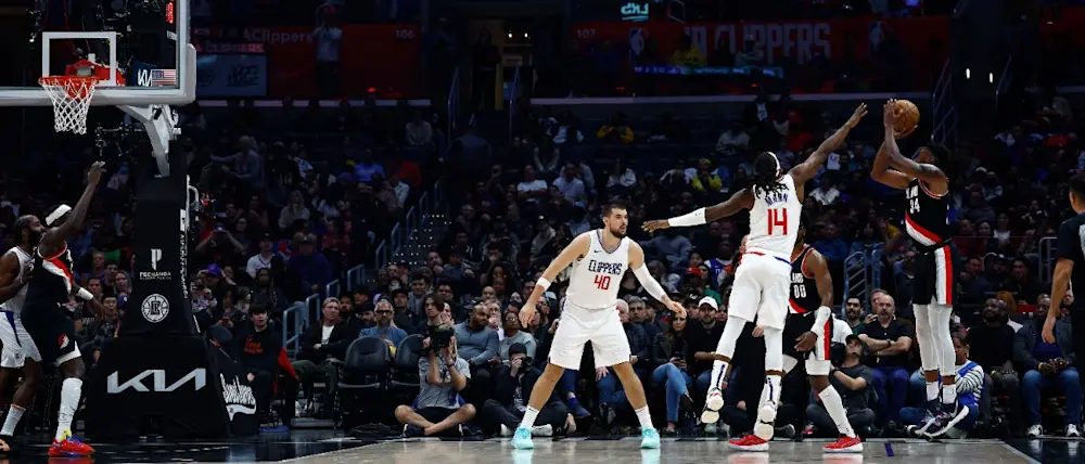 basket 2023 nba clippers blazers triple
