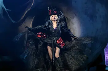 Lady Gaga At Her Mayhem Tour