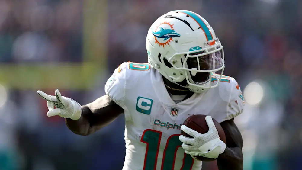 Tyreek Hill Dolphins TD