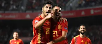 r football spain asensio new2018