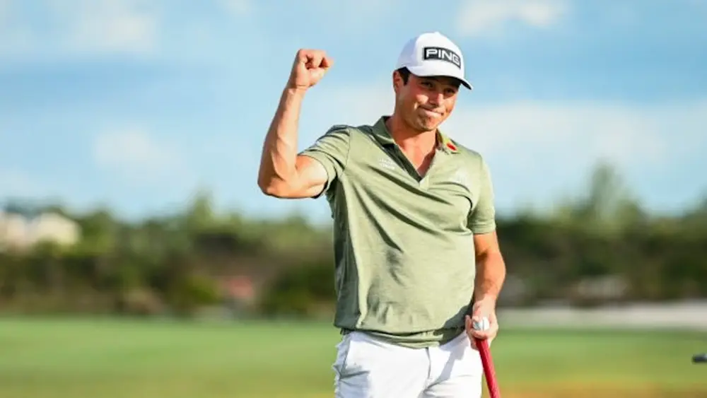 Viktor Hovland Fist Pump