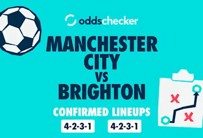 Manchester City vs Brighton: Confirmed Lineups & Game Prediction
