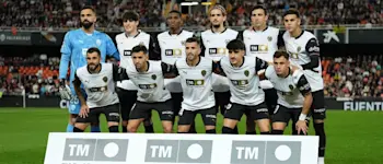 football 2024 spain liga ea sport valencia prematch team photo