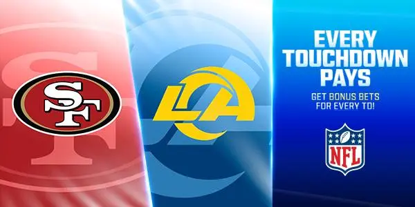 FanDuel 49ers vs Rams Touchdown Promo
