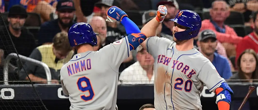 Pete Alonso Brandon Nimmo Mets