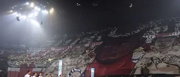 r football seriea juventusvsmilan tifo