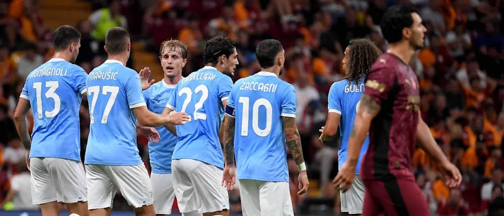 football 2025 preseason lazio players goal