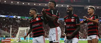 football 2024 brasileirao flamengo goal home celebration