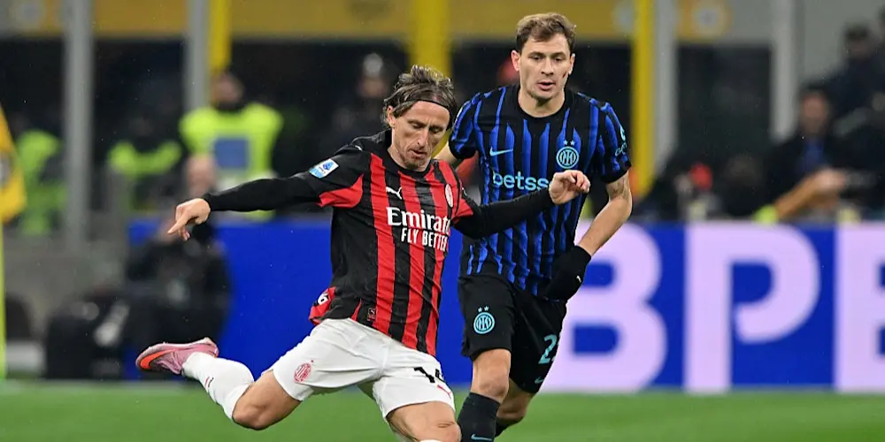 Modric Barella AC Milan Inter Serie A 2025/2026 (Getty)