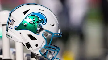 Tulane Green Wave helmet