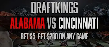 DraftKings Alabama vs Cincinnati