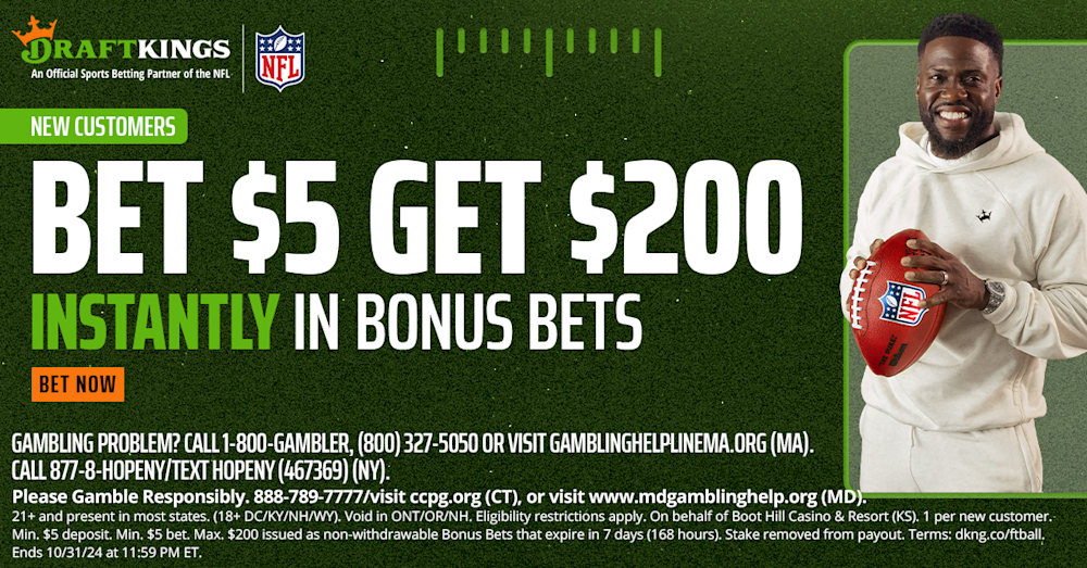 DraftKings Bet $5 Get $200 2024