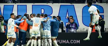 football 2024 france ligue 1 marseille goal team celebration