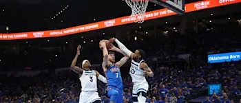 basket 2025 nba okc thunder timberwolves playoffs holmgren
