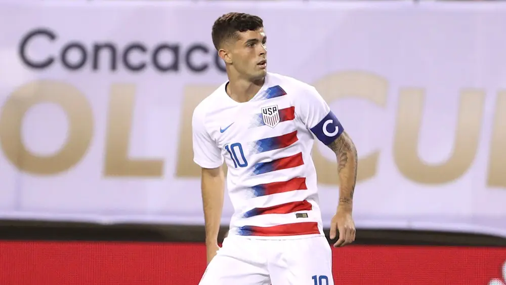 Christian Pulisic USA Gold Cup Home Jersey