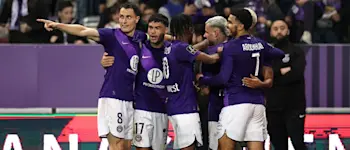 2024 football france toulouse goal celebration