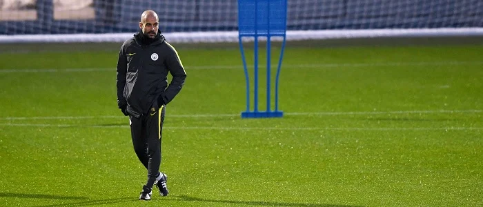 r football premier league man city guardiola pitch