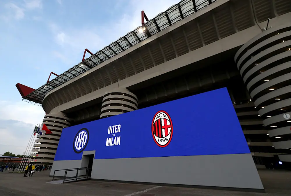 inter milan san siro meazza derby getty