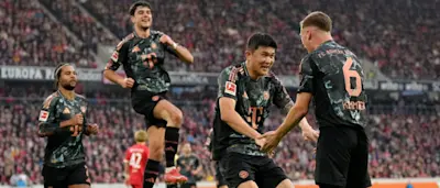 football 2025 germany bundesliga bayern munich away kimmich goal