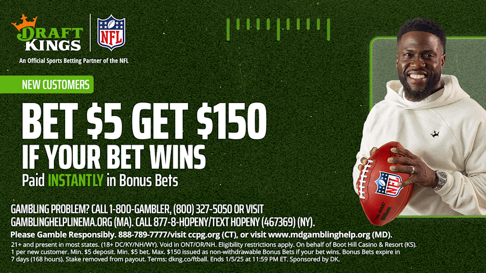 DraftKings Bet $5, Get $150 December 2024