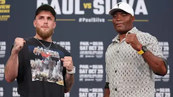 Boxing Jake Paul vs Anderson Silva