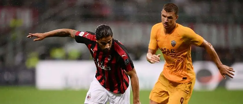 r football calcio romavsmilan 2