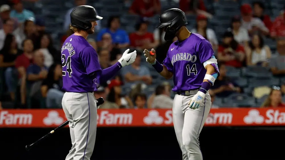 Ezequiel Tovar Ryan McMahon Colorado Rockies