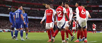 football 2024 england premier league arsenal everton havertz goal celebration