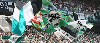 r football bundesliga gladbach fans flags