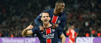 football 2024 france ligue1 psg fabian goal celebration