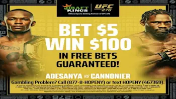 DraftKings UFC 276 Creative 1