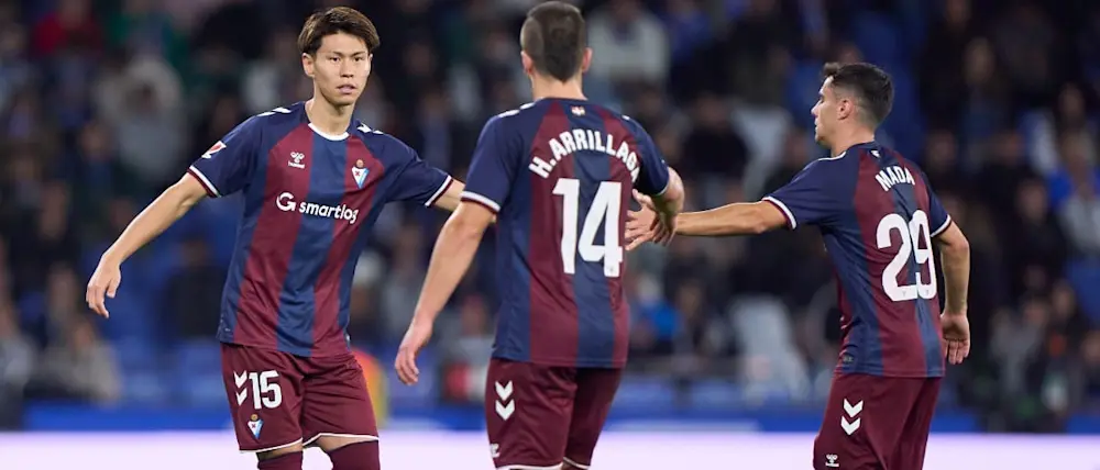 football 2024 spain liga hypermotion eibar celebration goal