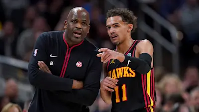 Hawks Head Coach Nate McMillan & Trae Young