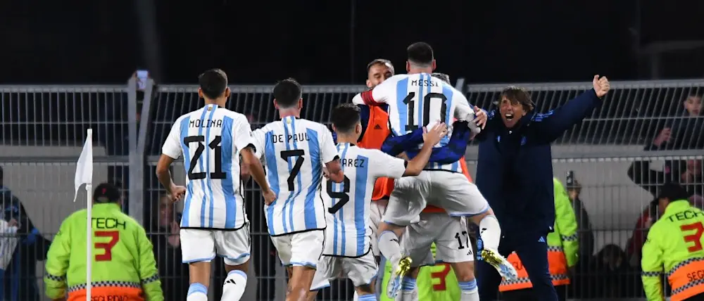 football 2023 internacional argentina goal messi