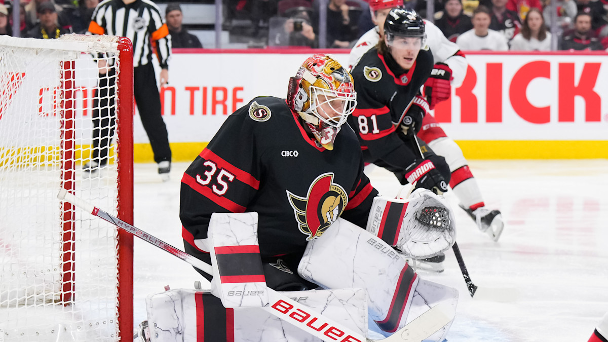 Linus Ullmark Ottawa Senators 2025