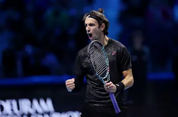 lorenzo musetti atp finals torino 2025 getty