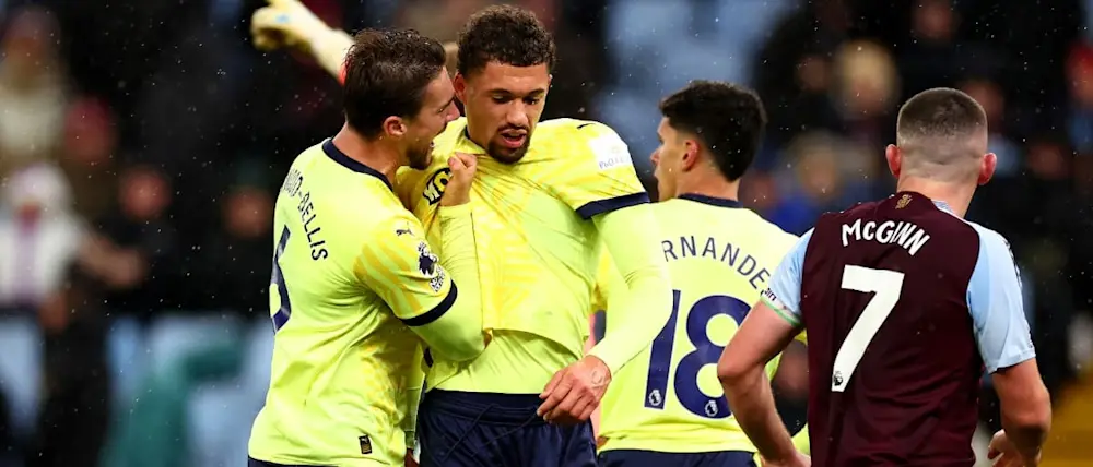 football 2024 england premier league southampton goal celebration away