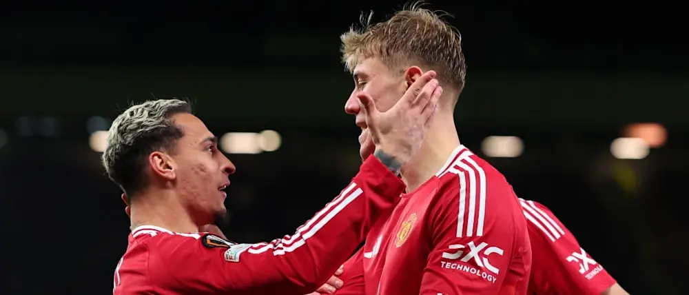 football 2024 europa league manchester united hojlund antony goal celebration