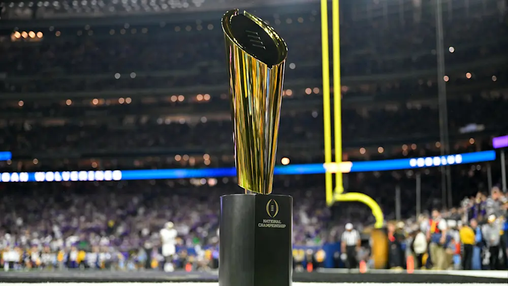 College Football Playoff Trophy 2024