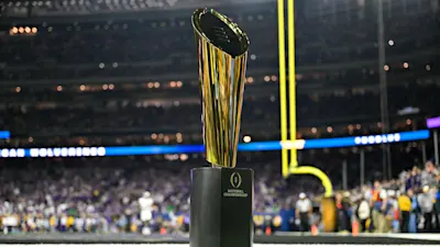 College Football Playoff Trophy 2024